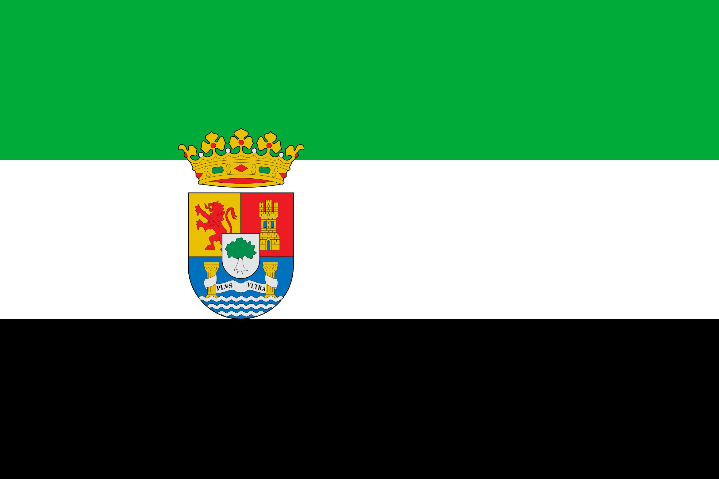 Flaggew von Extremadura