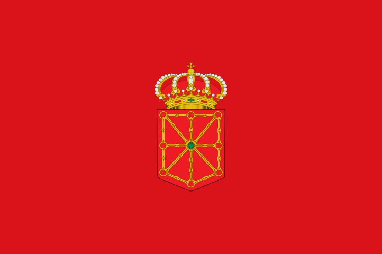 Flagge von Navarra